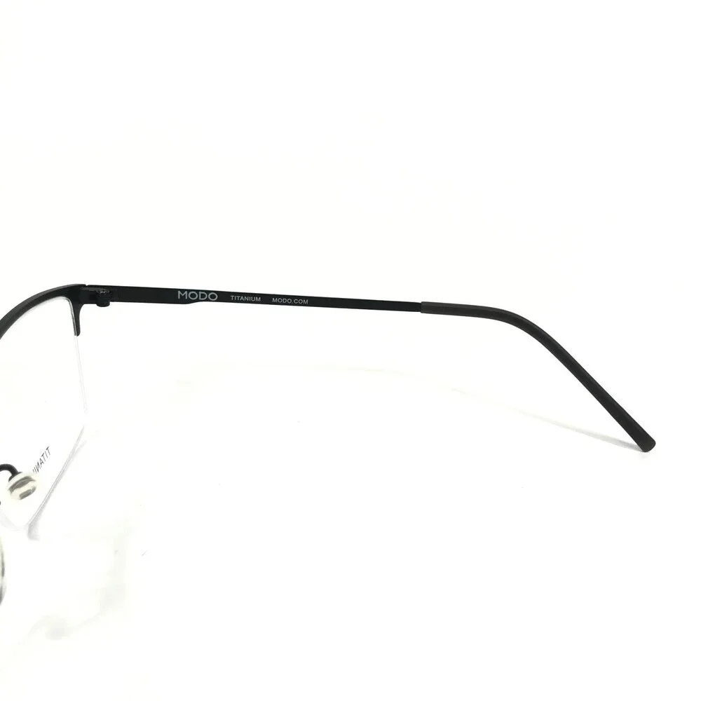 MODO Eyeglasses Frames 4235 BLK Black Square Half Rim 54-18-145